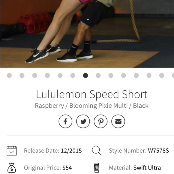 Lululemon speed short - Picture 8 of 8